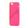 S Formet TPU Gele Case Cover til iPhone 5 - Rose