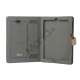 Hermes Folio Style Krokodille Kunstlæder Taske Cover Holder til iPad 2. 3. 4. Generation - Sort