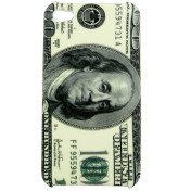 iPhone 4 / 4S cover med dollar-mønster iPhone 4 / 4S cover med dollar-mønster